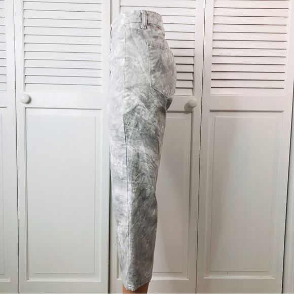 BANDOLINO Selene Gray High Waisted Ankle Pants Size 14 - Picture 4 of 7